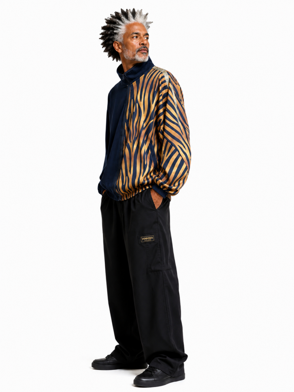 Chaqueta Unisex Oversize Blue Night