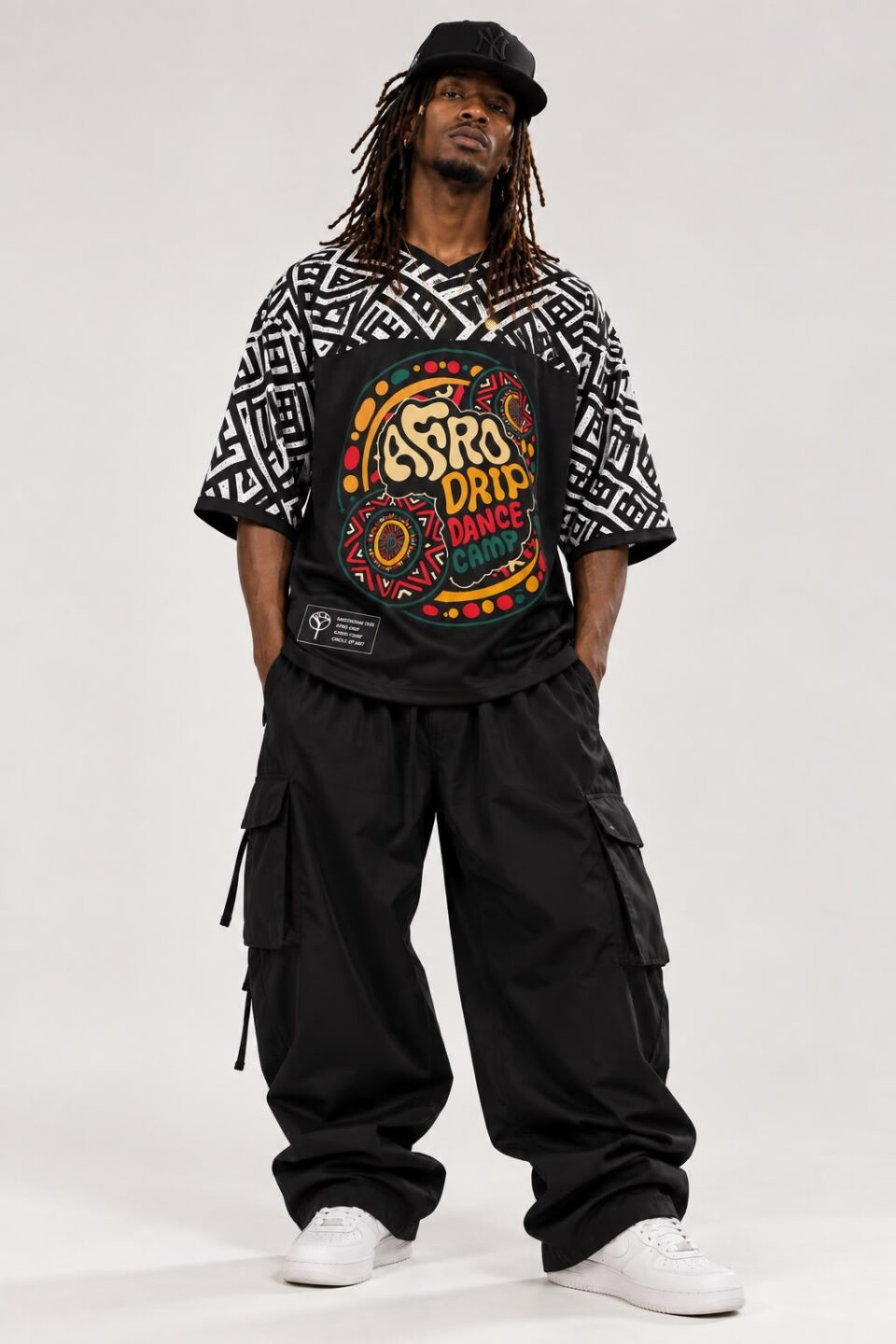 CAMISETA BASE B - AFRO DRIP AMSTERDAM 2006