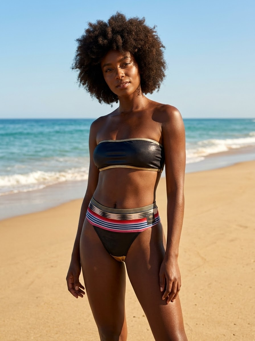 Black Band Bikini