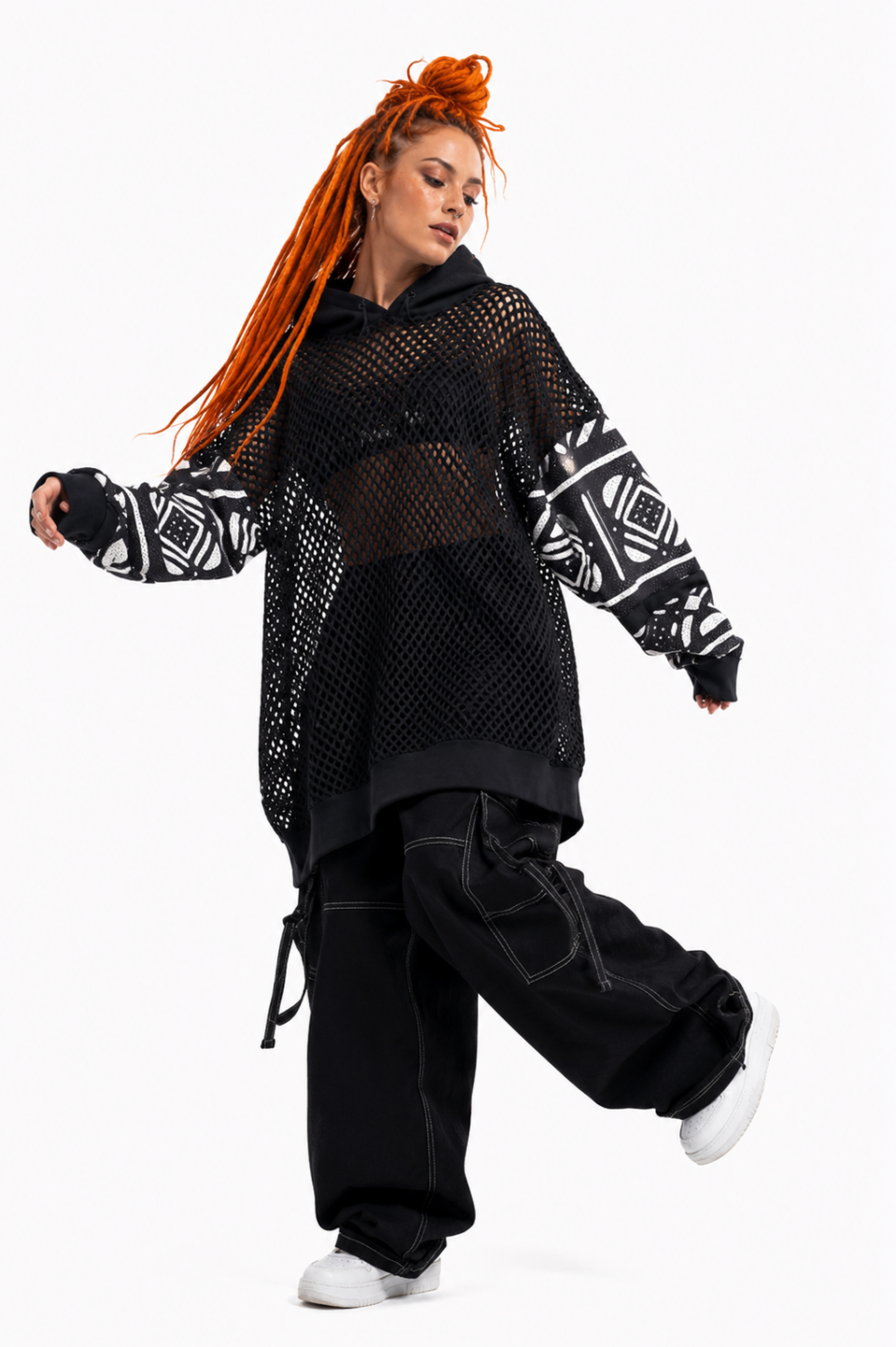 Black Ethnic Mesh