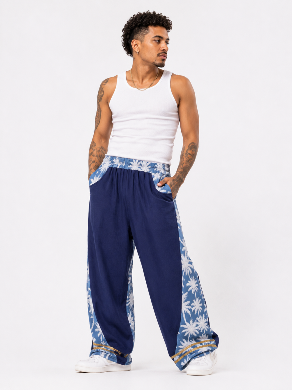 Blue Cotton Palma