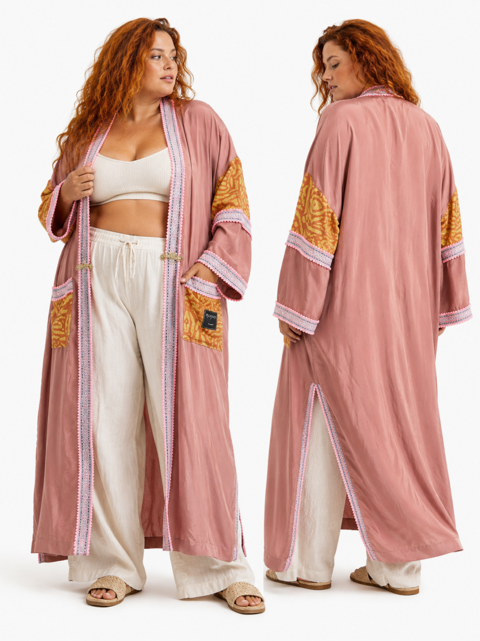 Capa Élfica Cinnamon Rose Cupro