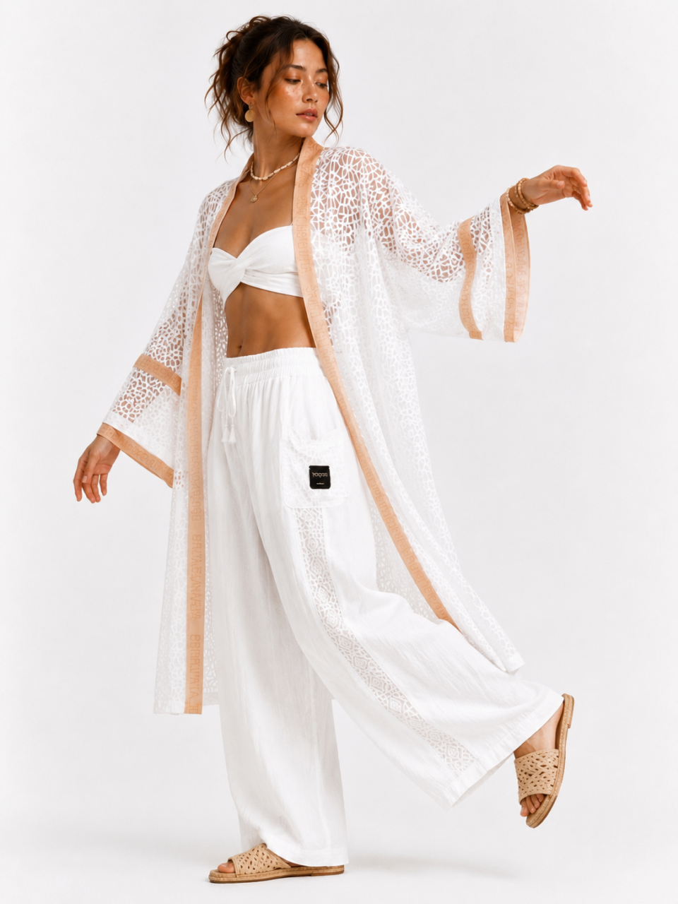 Capa Élfica White Lace