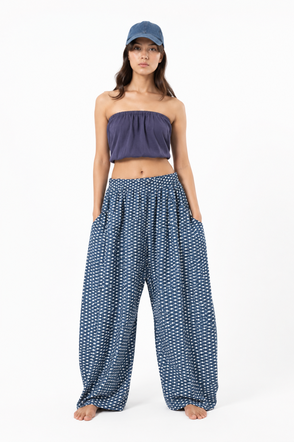 samurai-baggy-denim-indigo-dots_pantalon-unisex_1